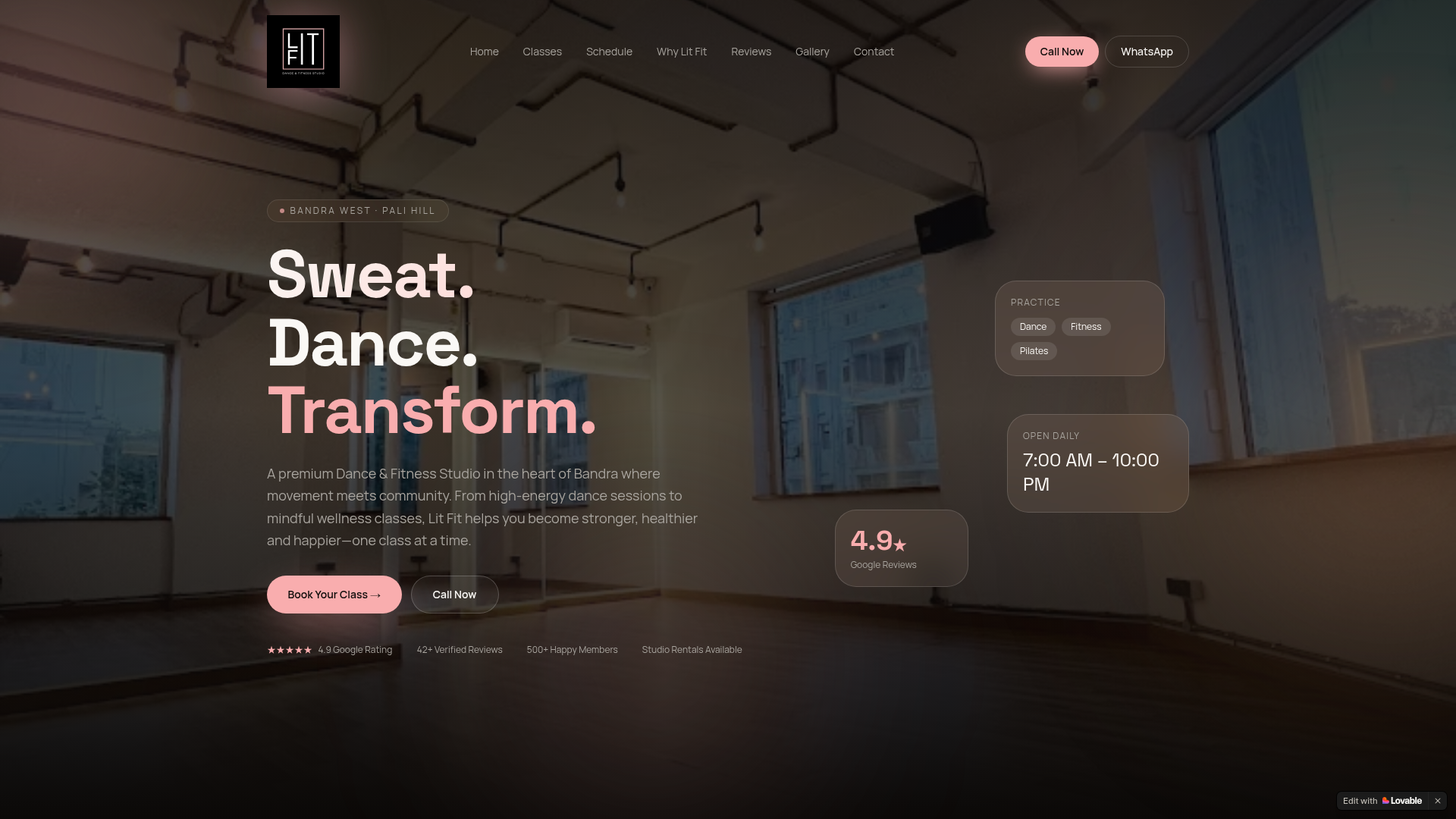 Lit Fit Glow Studio